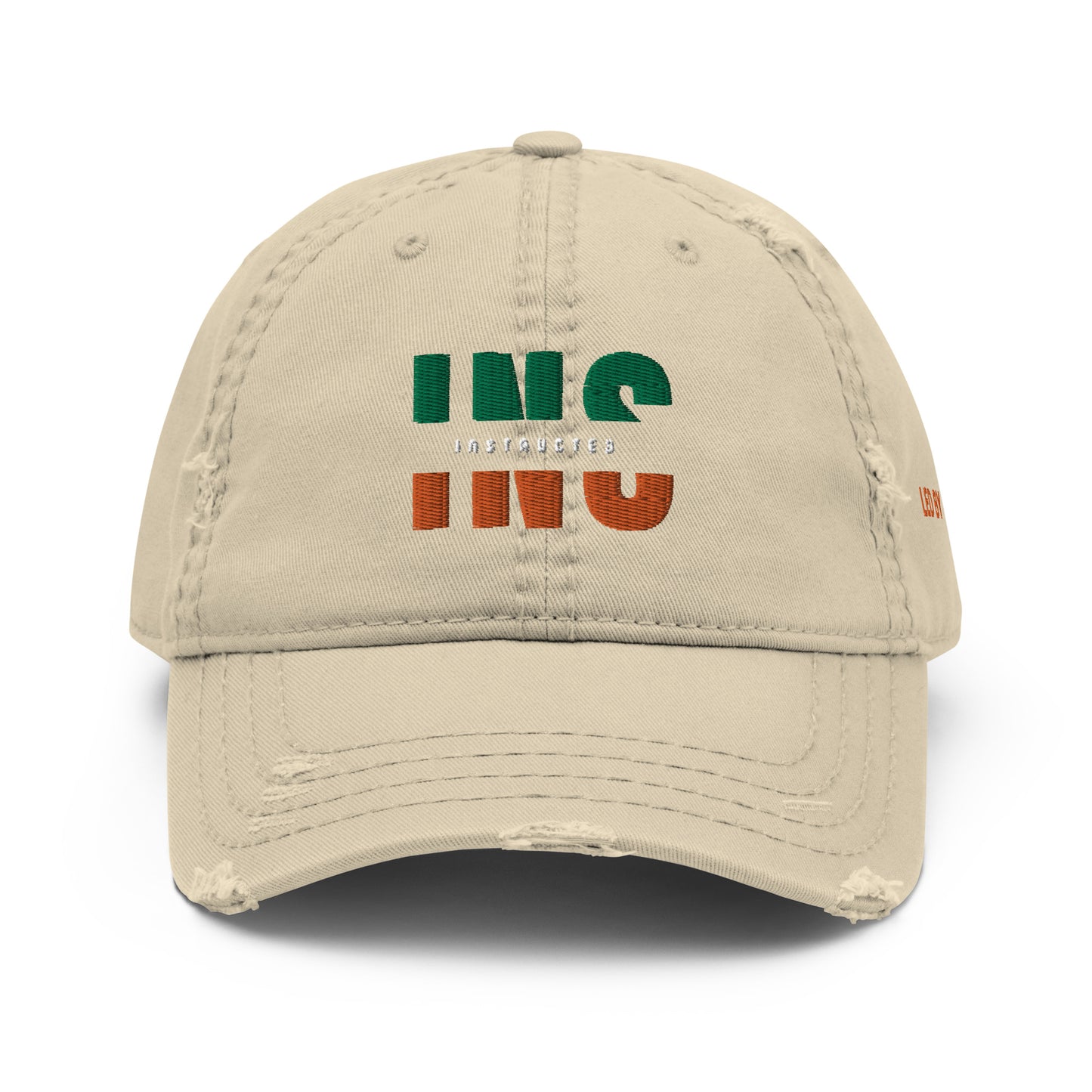 Instructed - Distressed Dad Hat