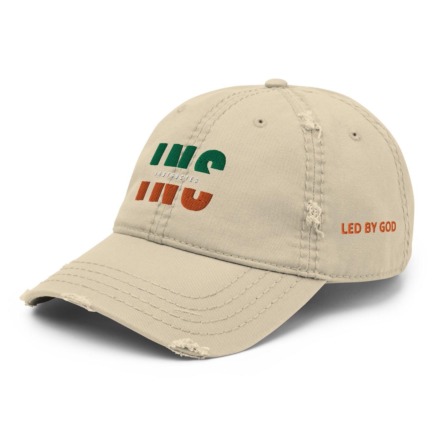 Instructed - Distressed Dad Hat