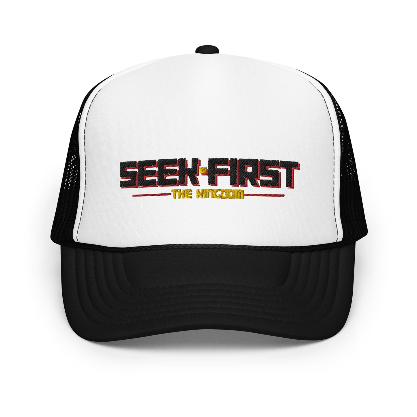 Emoji - Foam Trucker Hat (Black/White)
