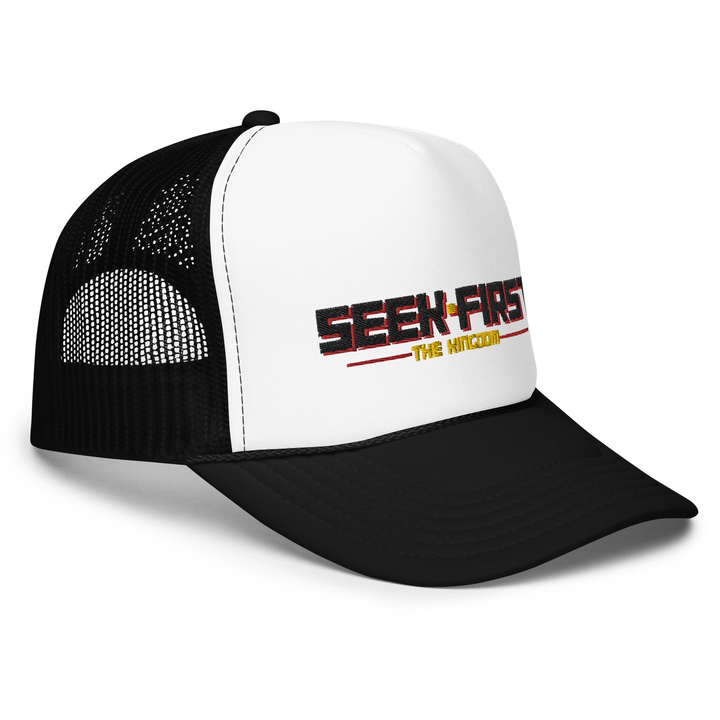 Emoji - Foam Trucker Hat (Black/White)