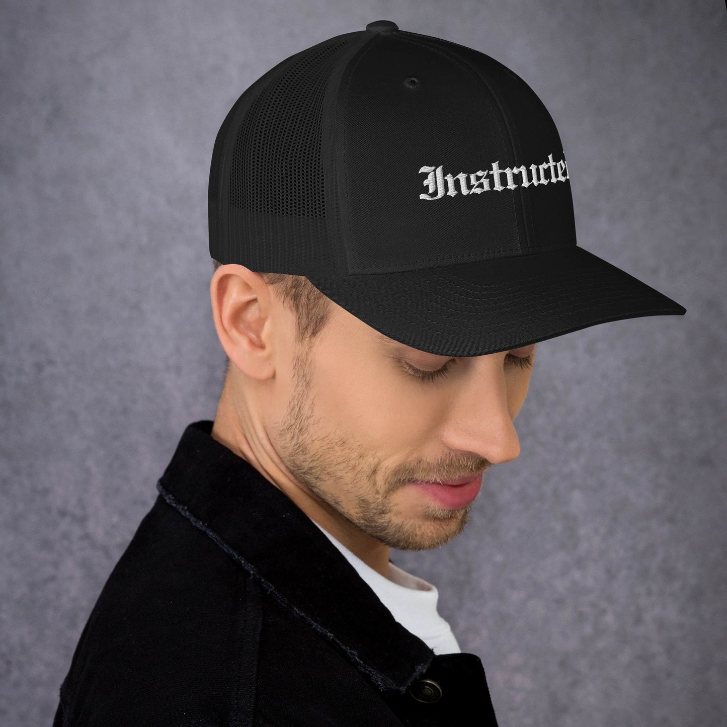 833 Trucker Hat (White Script)