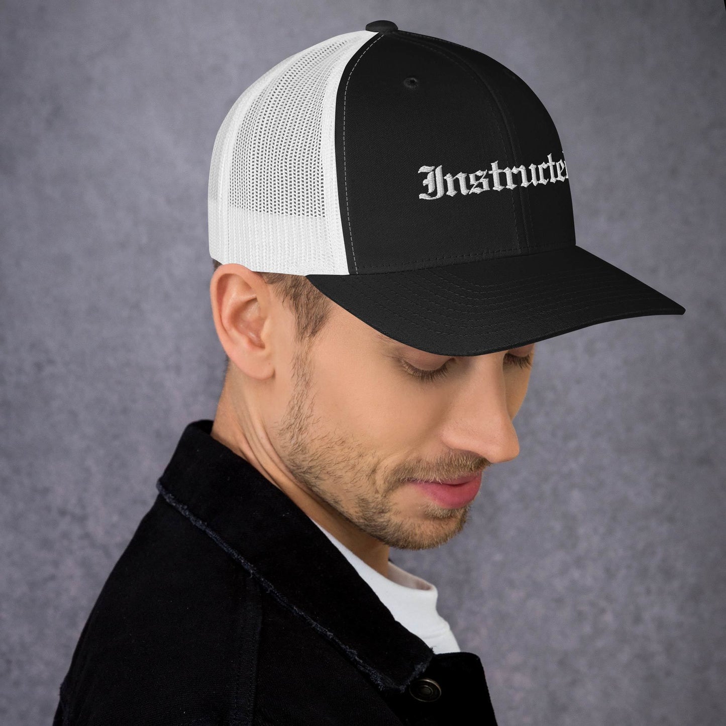 833 Trucker Hat (White Script)