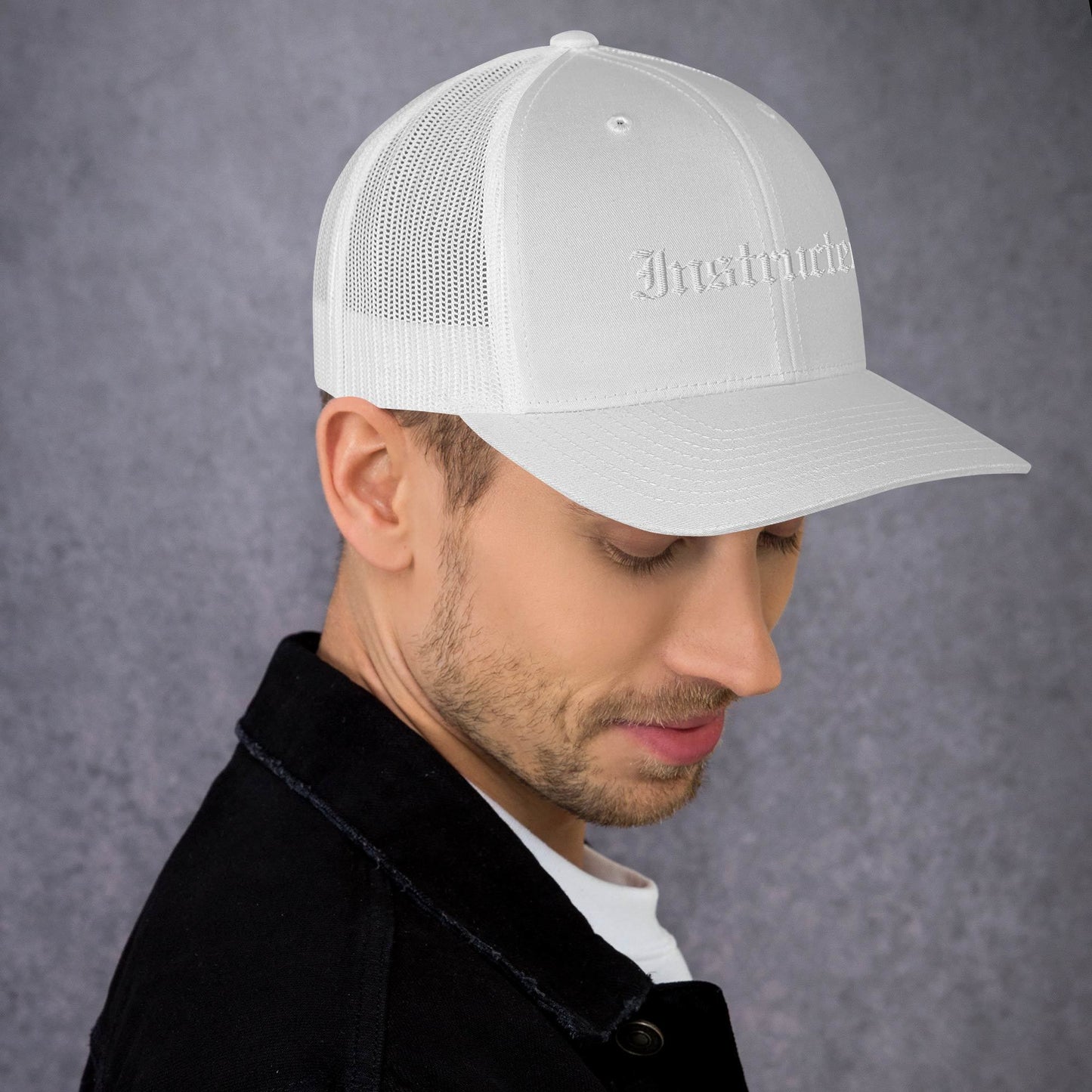 833 Trucker Hat (White Script)