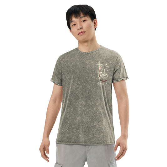 Still King Denim T-Shirt (Army Green)