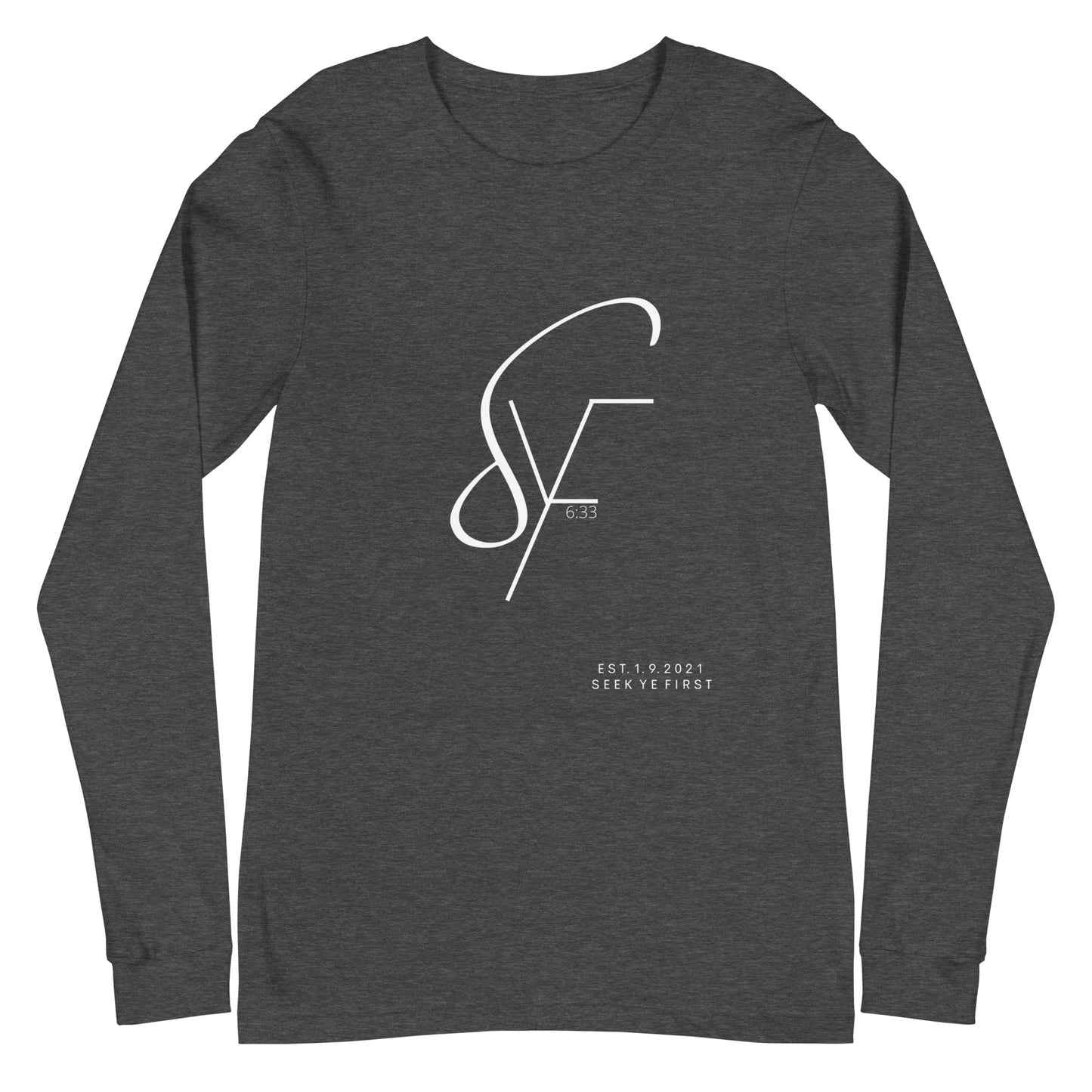 Signature Long Sleeve Tee (White Logo)