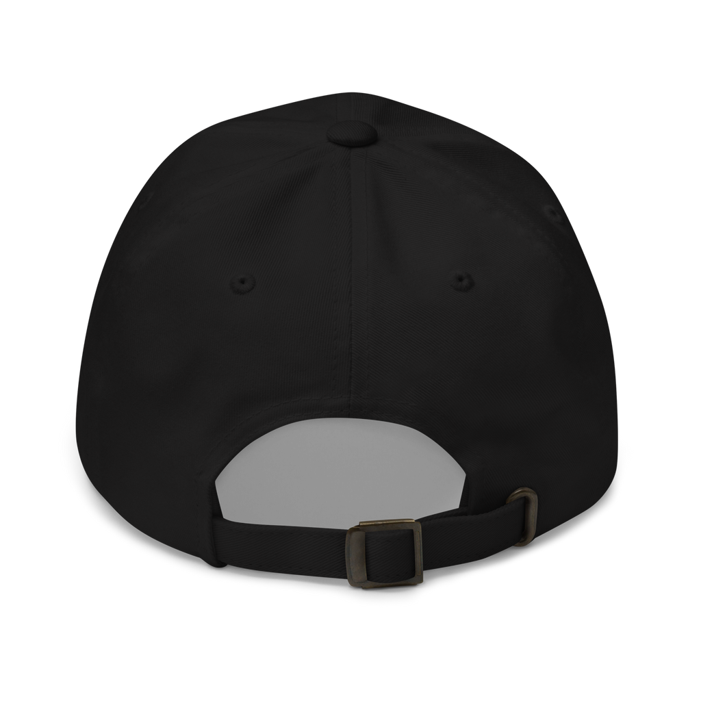 Heartbeat - Dad Hat - Black