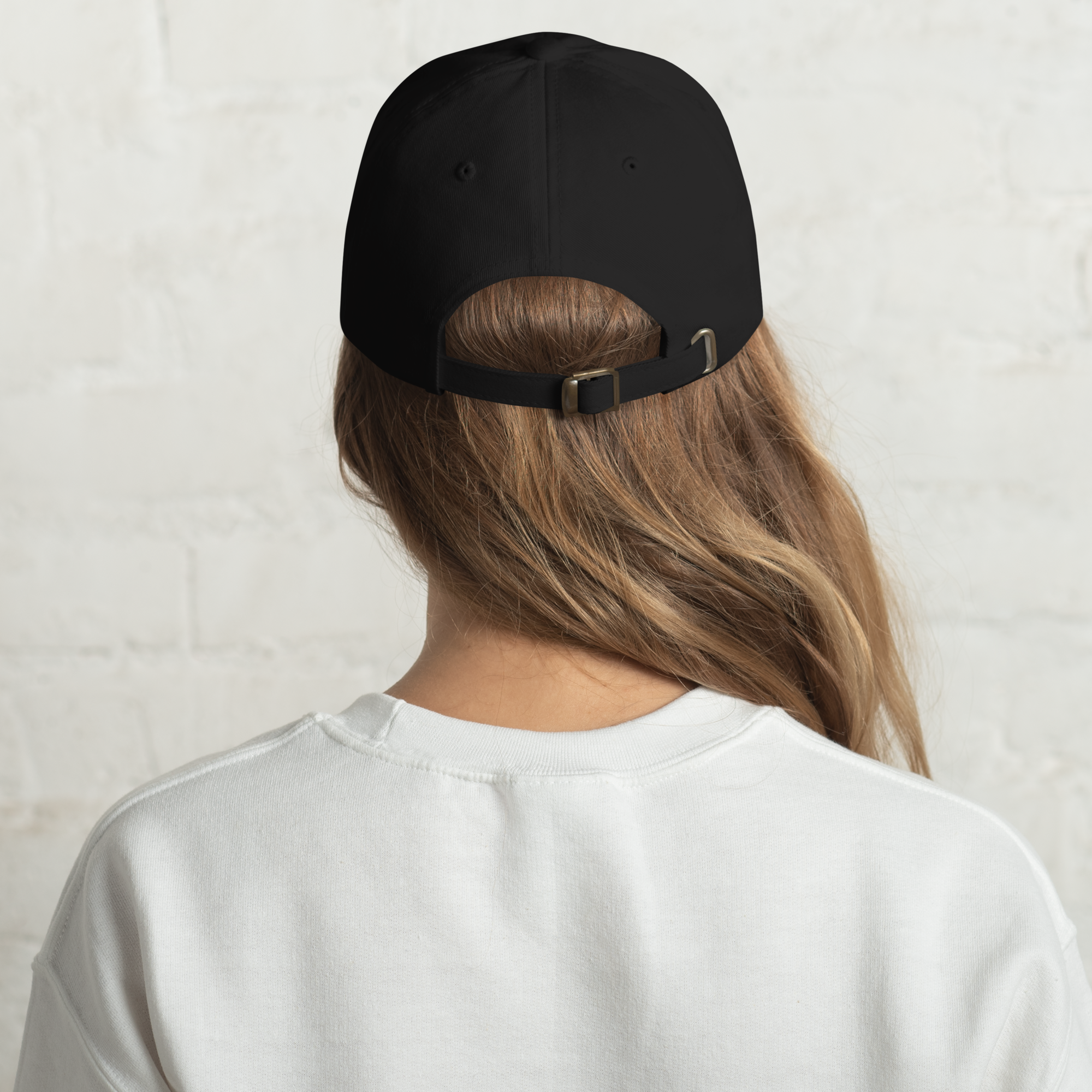Heartbeat - Dad Hat - Black