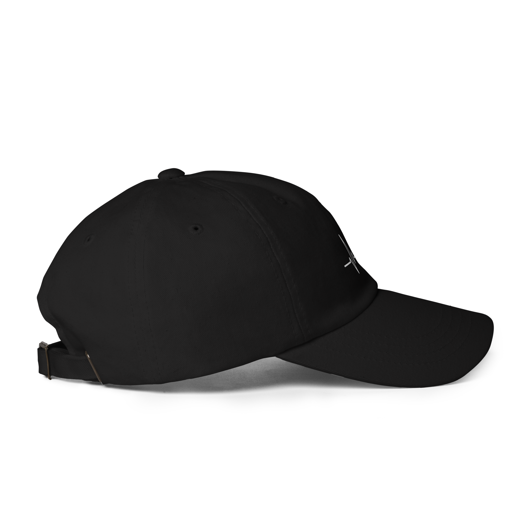 Heartbeat - Dad Hat - Black