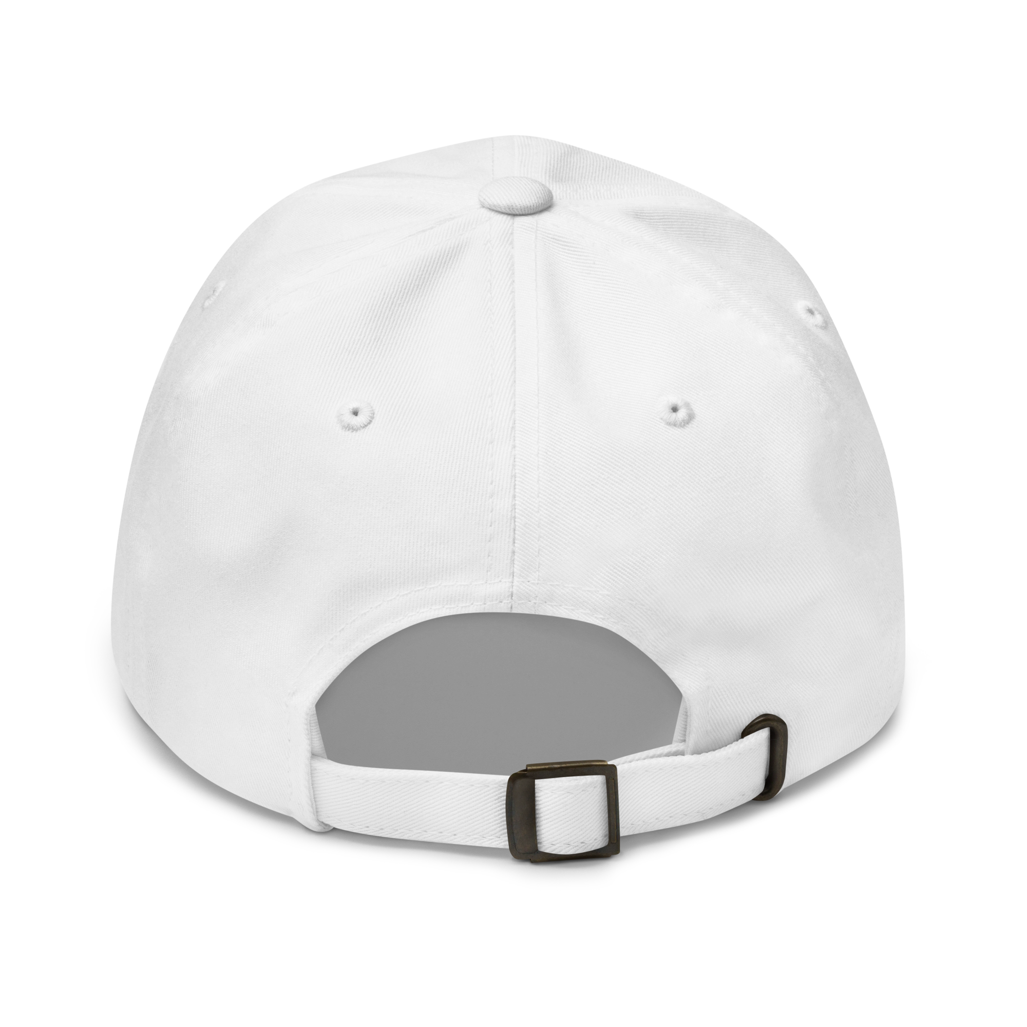 Heartbeat - Dad Hat - White