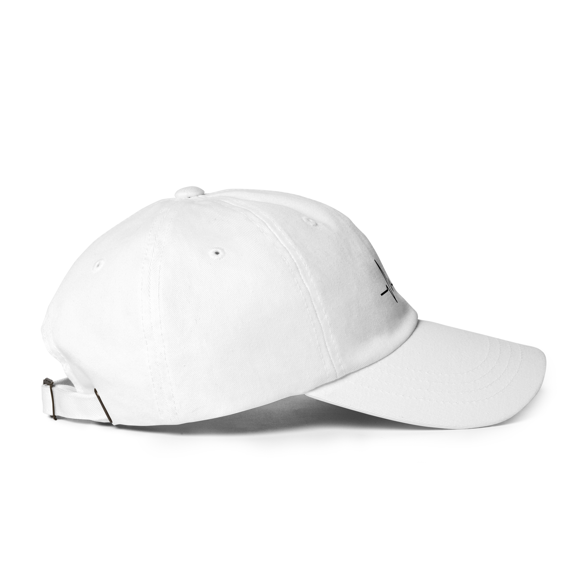 Heartbeat - Dad Hat - White