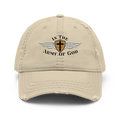 Army of the Lord - Distressed Dad Hat - Tan