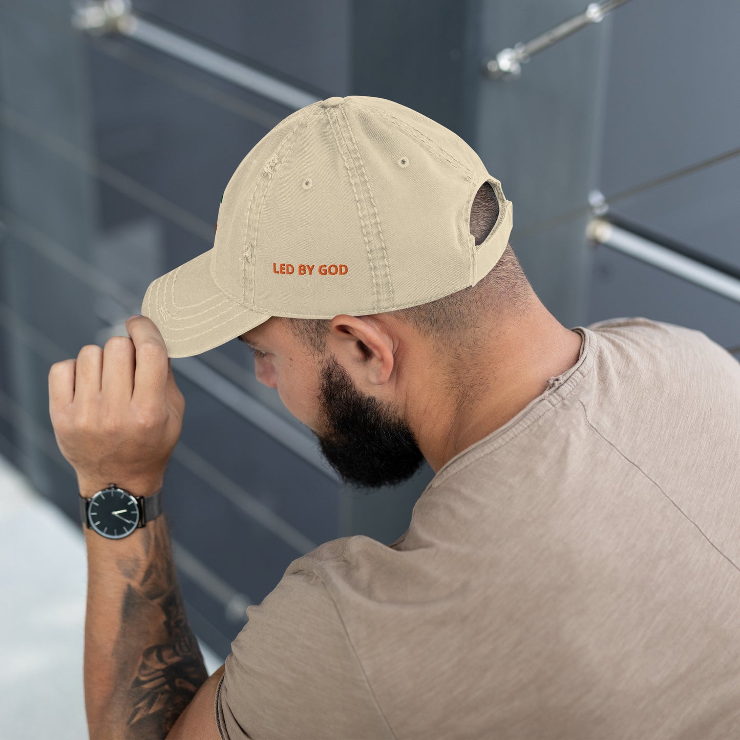 Instructed - Distressed Dad Hat