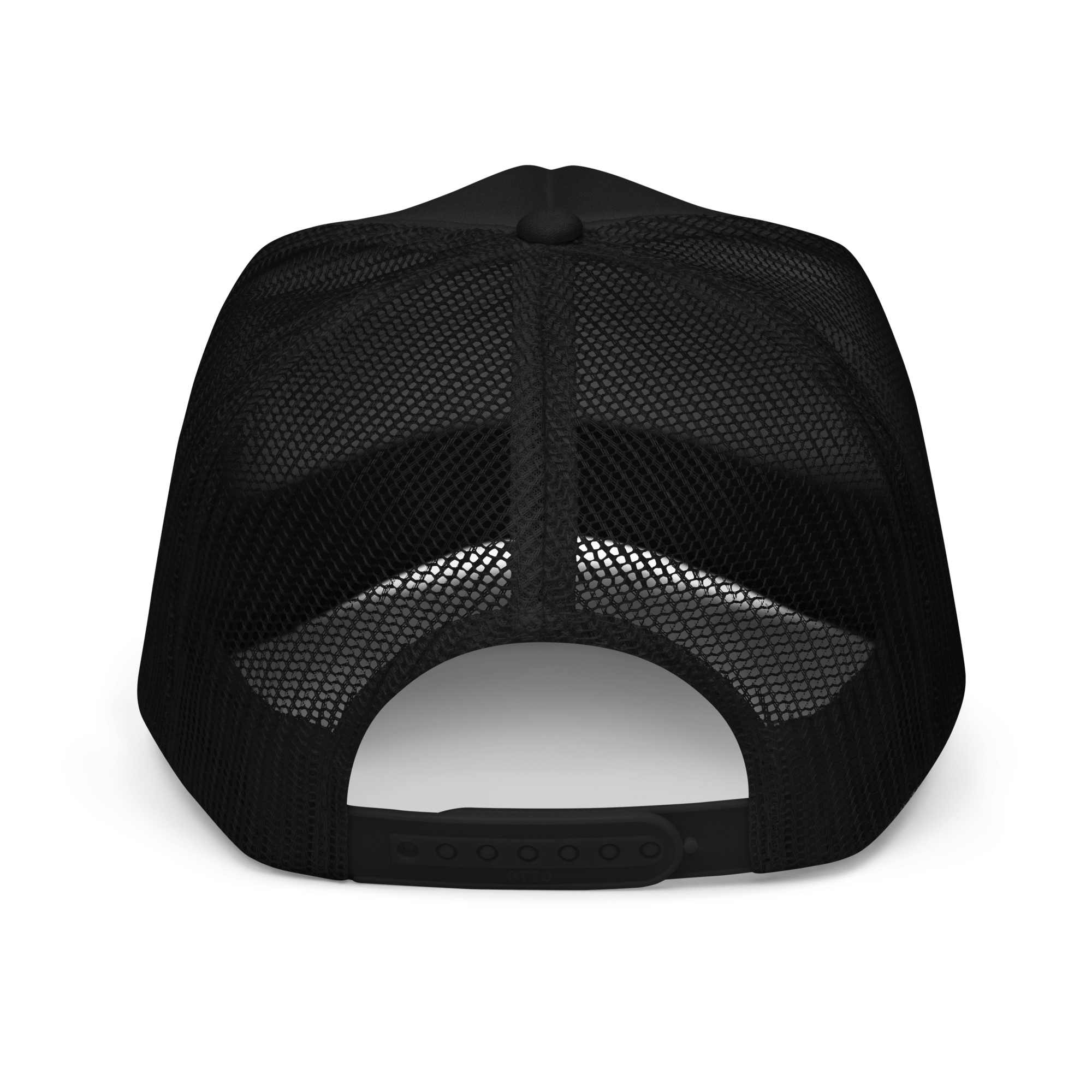 Child of God - Trucker Hat - Black/Black/Red
