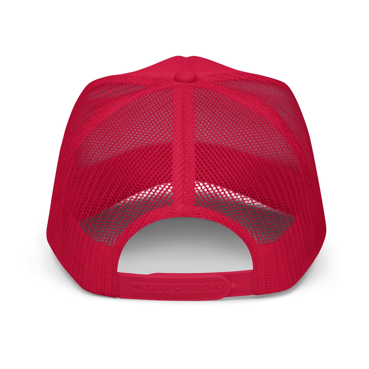 Old English Trucker Hat - Red