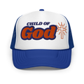 Child of God - Trucker Hat - Blue/White/Orange