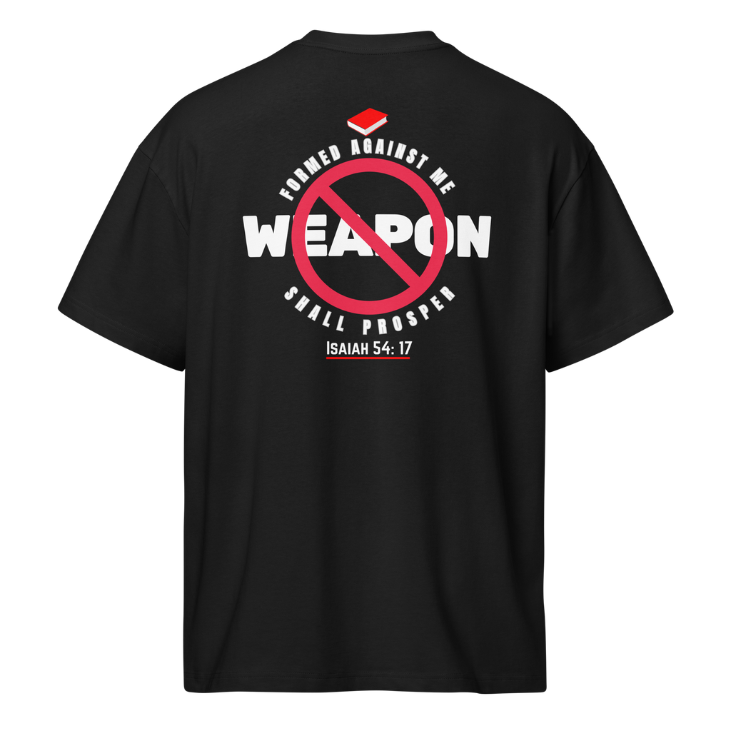 No Weapon - Box Tee - Black