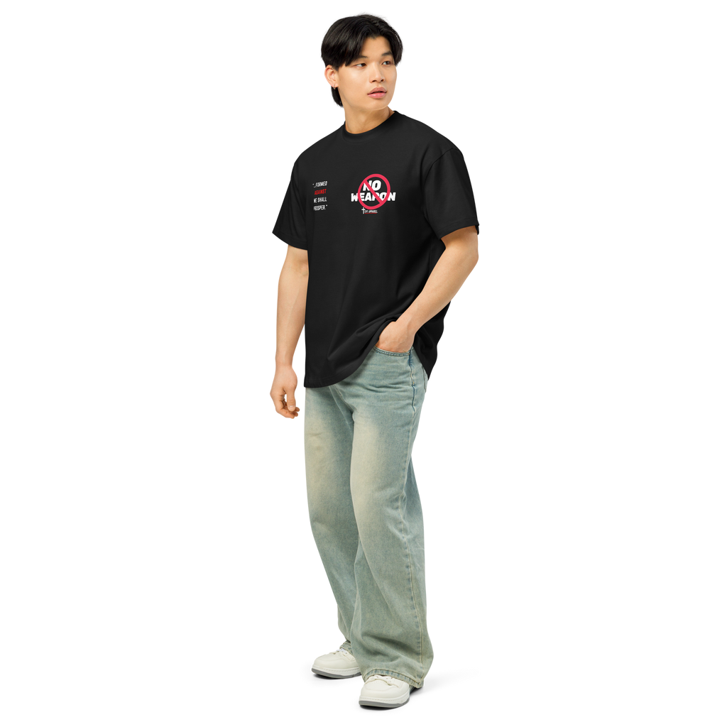 No Weapon - Box Tee - Black