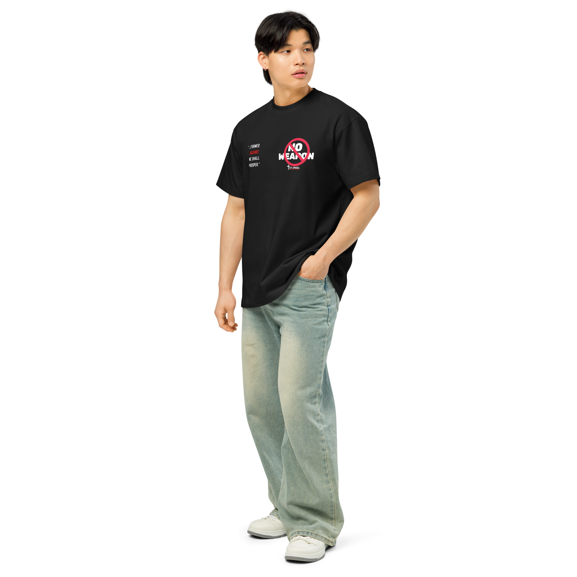 No Weapon - Box Tee - Black