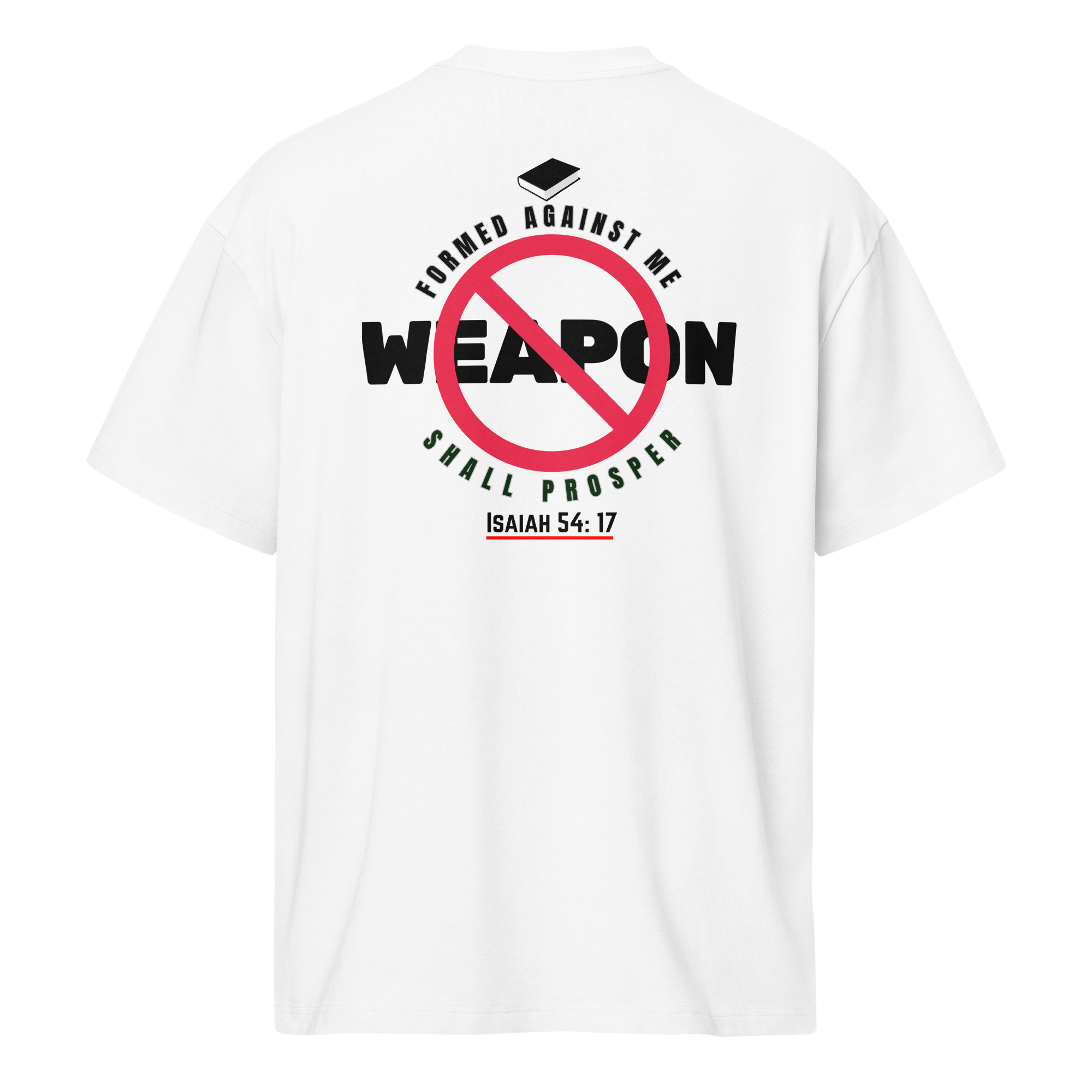 No Weapon - Box Tee - White