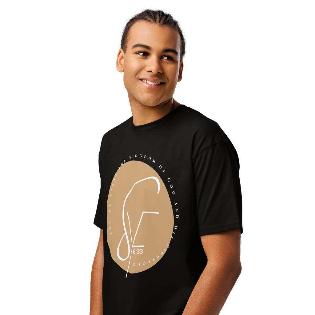 Signature 2 - Classic Tee - Black/Tan