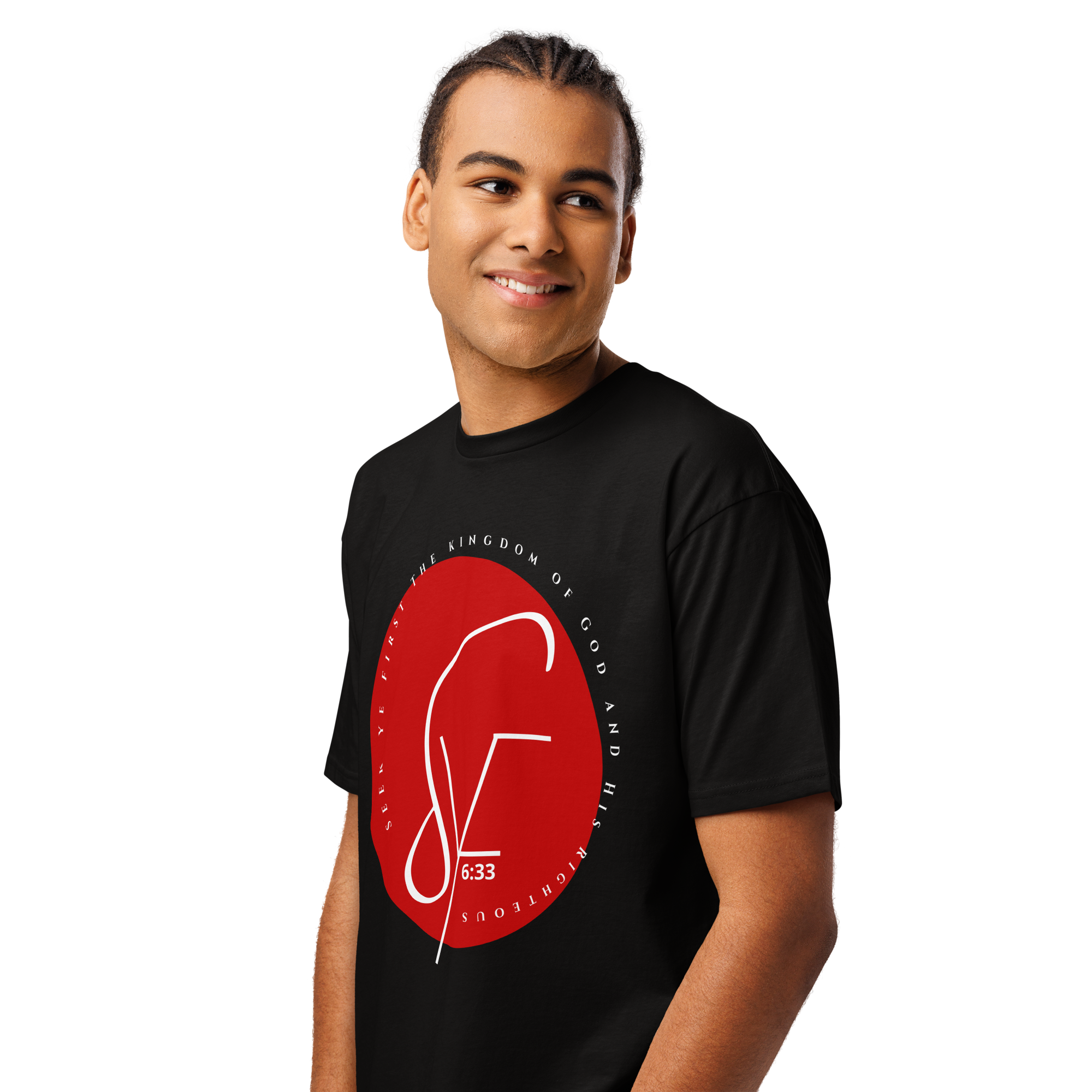 Signature 2 - Classic Tee - Black/Red