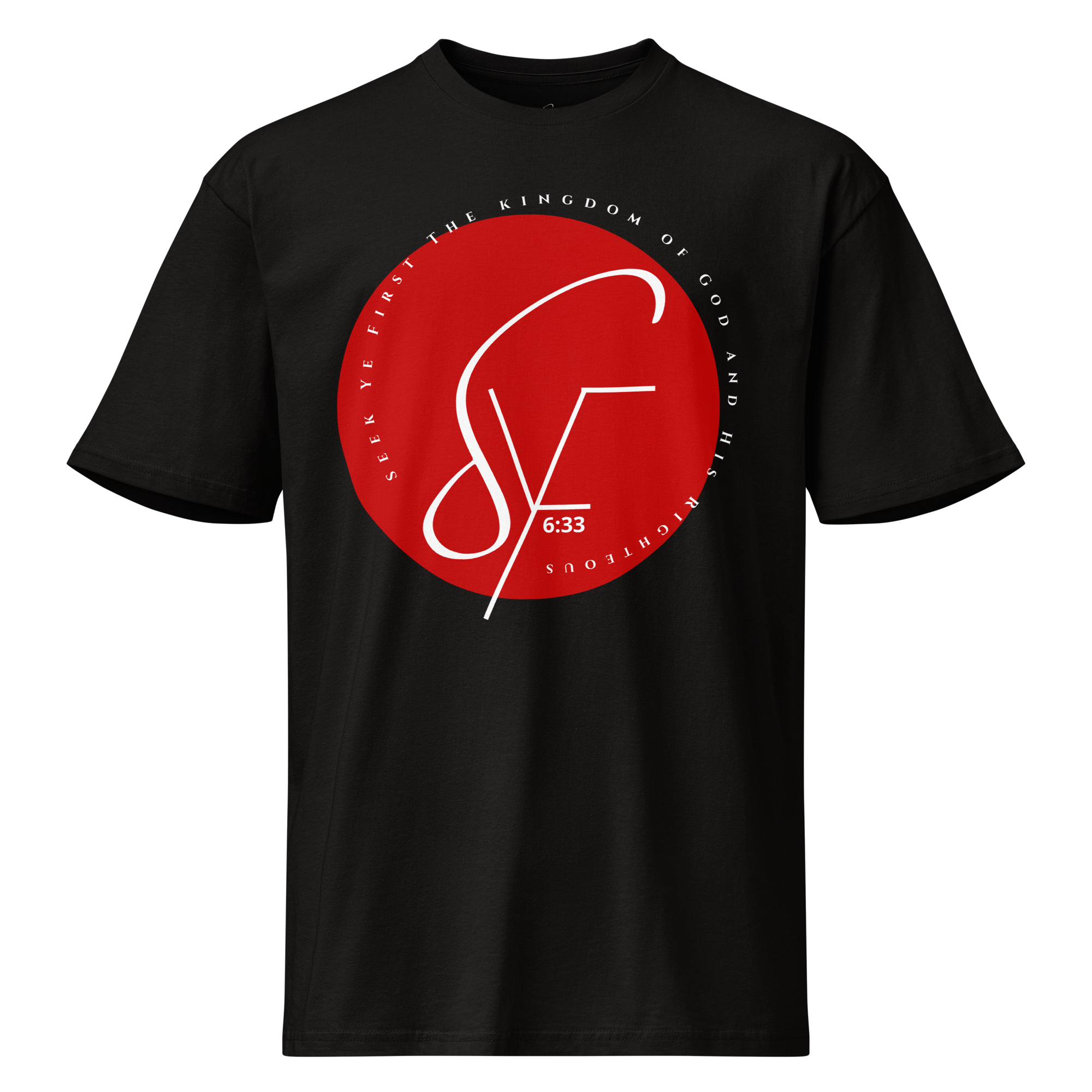 Signature 2 - Classic Tee - Black/Red