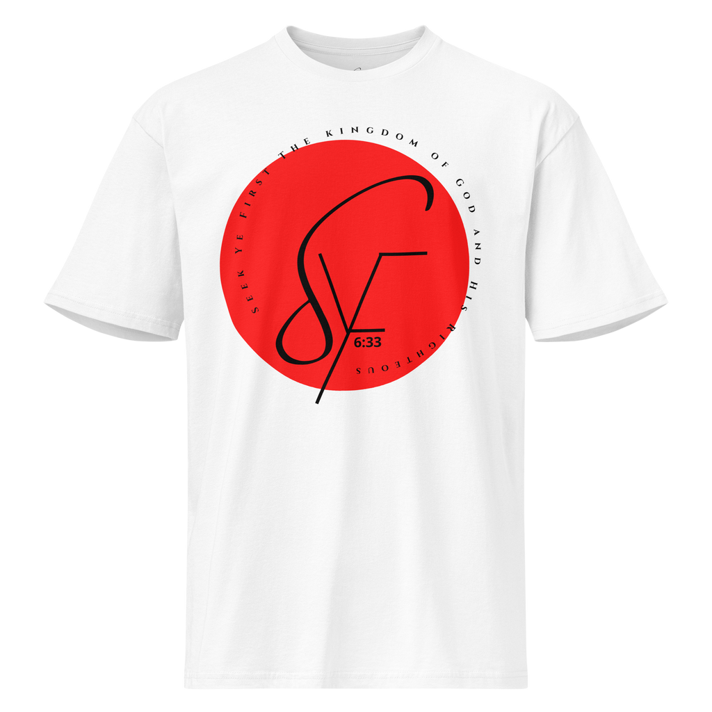 Signature 2 - Classic Tee - White/Red