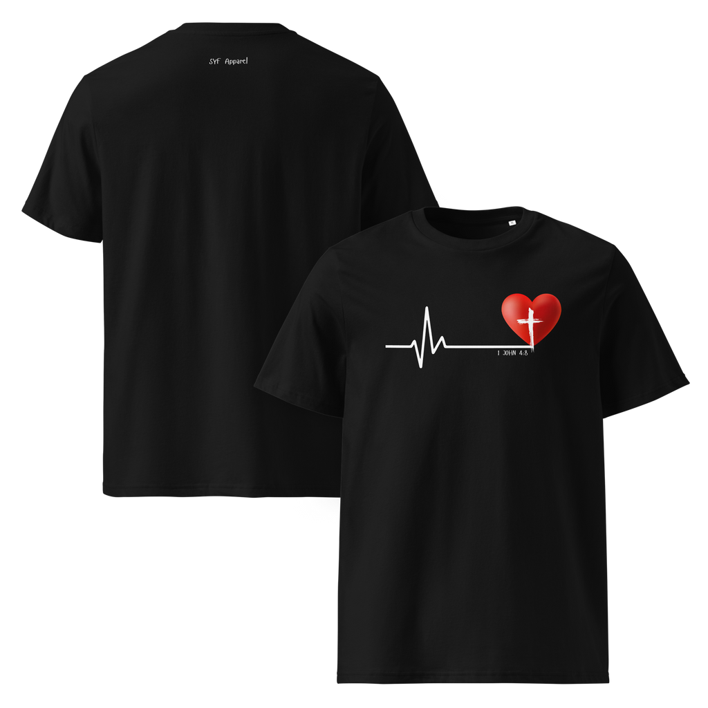 Heartbeat - Classic Tee - Black