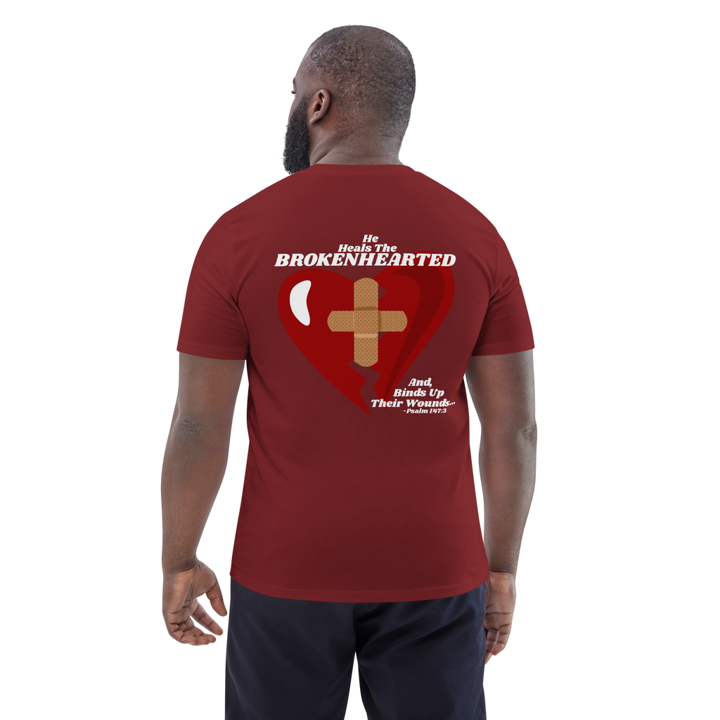 Brokenhearted - Classic Tee - Burgundy
