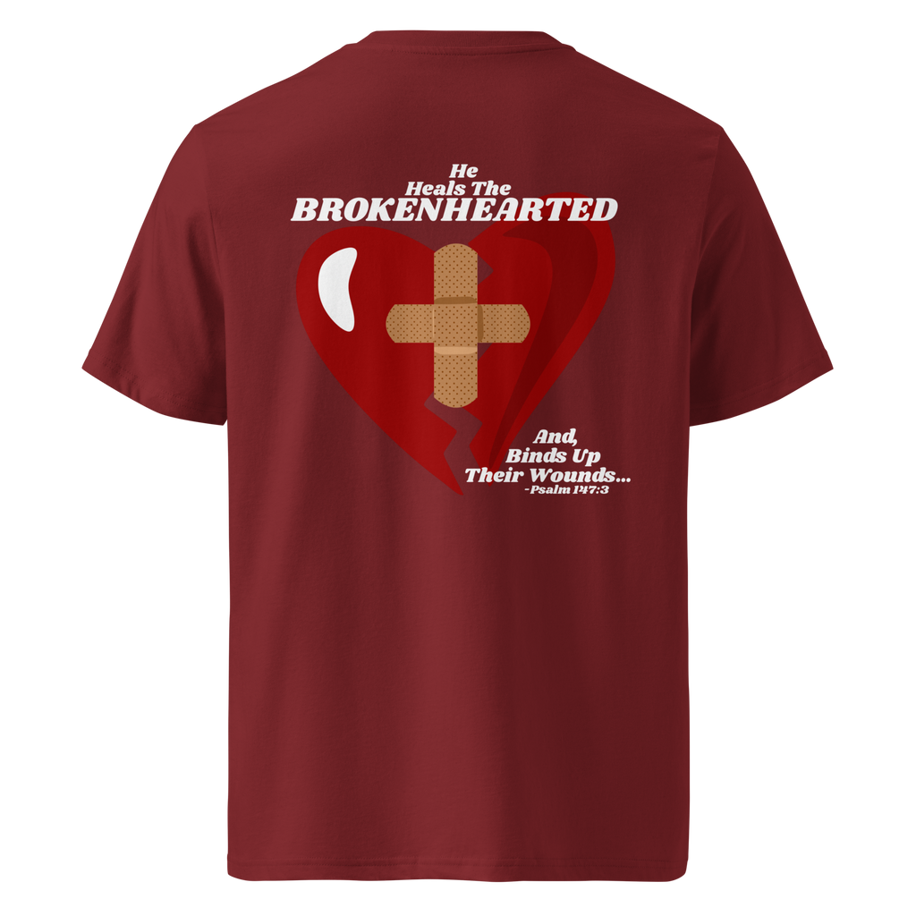 Brokenhearted - Classic Tee - Burgundy