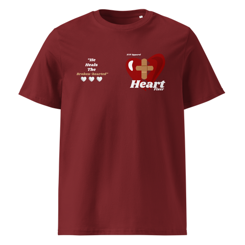 Brokenhearted - Classic Tee - Burgundy