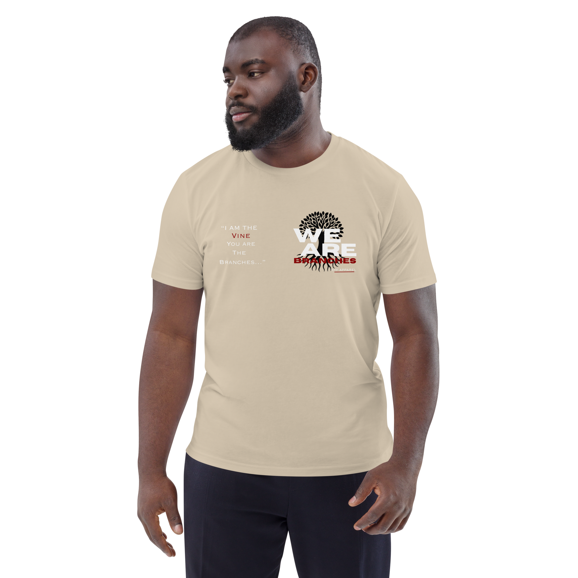 Family Tree - Classic Tee - Desert Dust