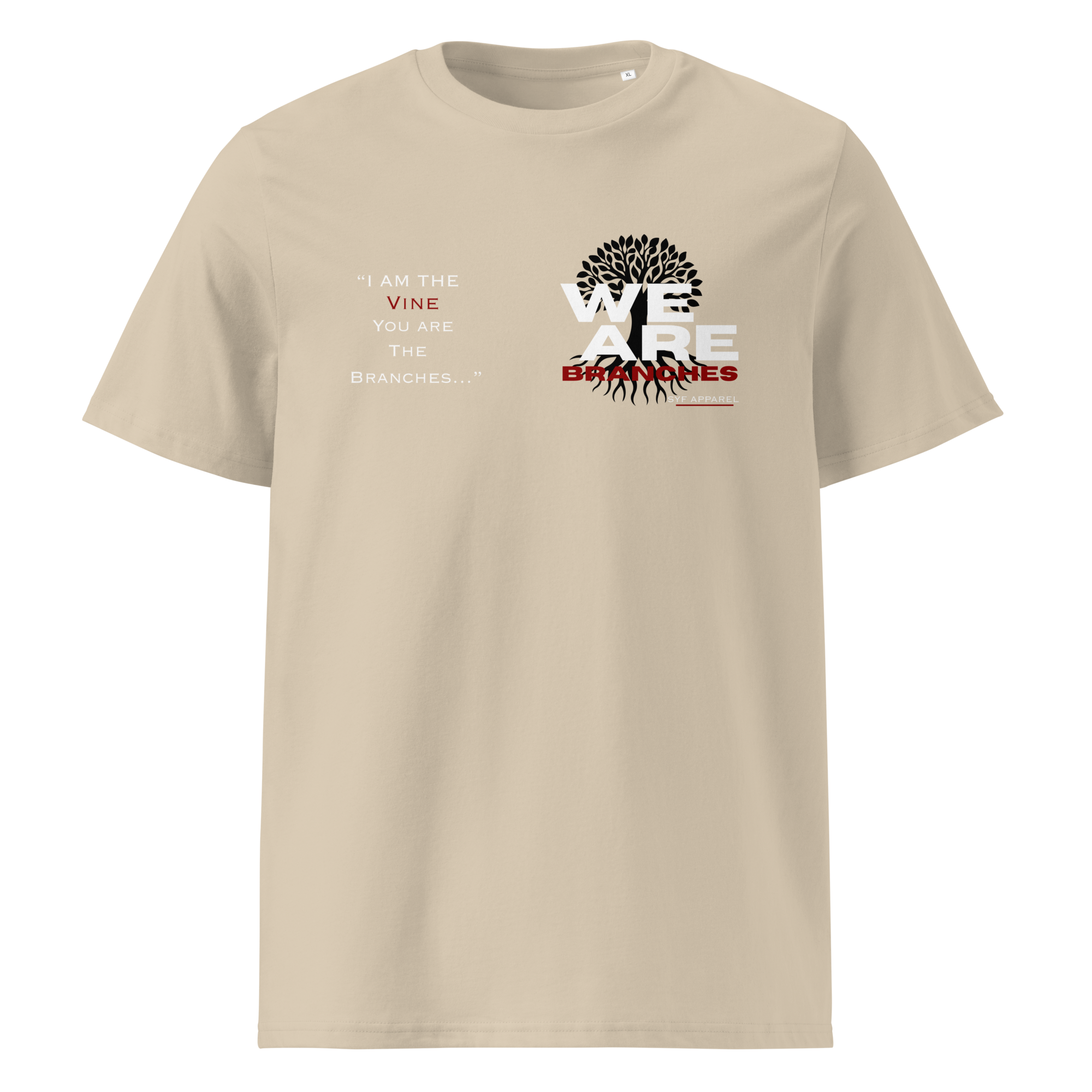 Family Tree - Classic Tee - Desert Dust