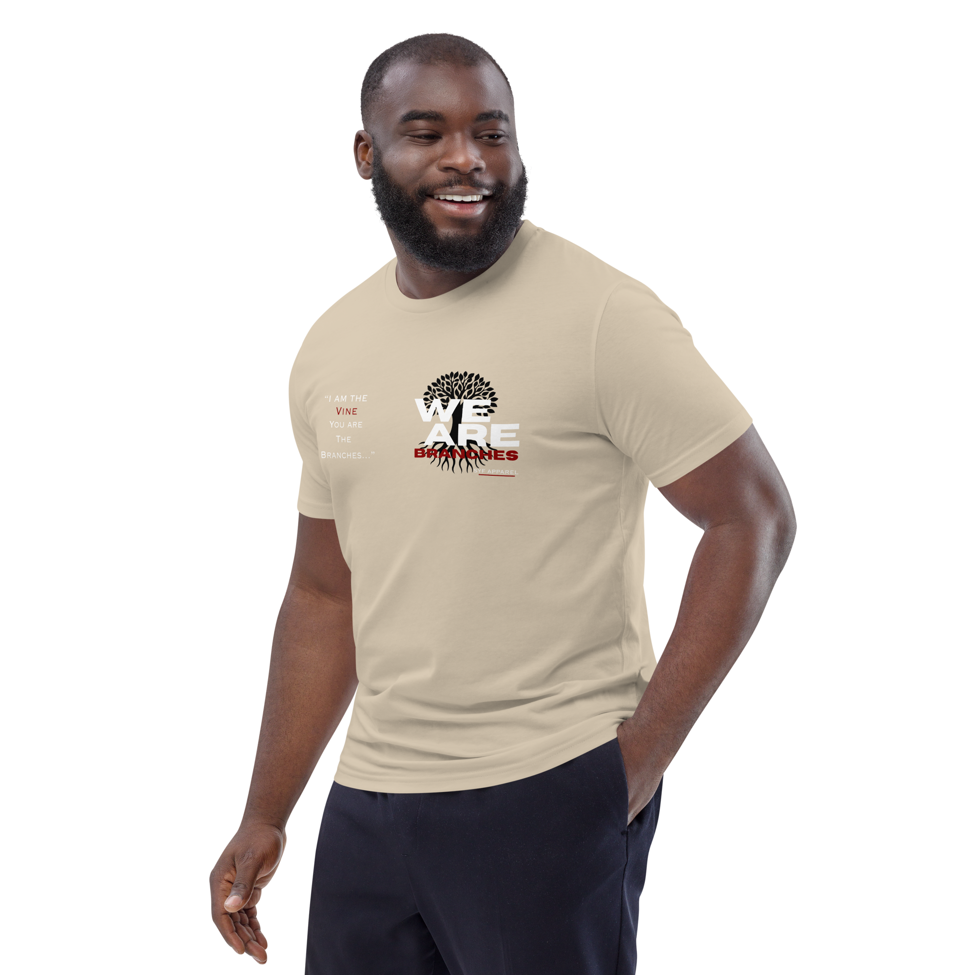 Family Tree - Classic Tee - Desert Dust