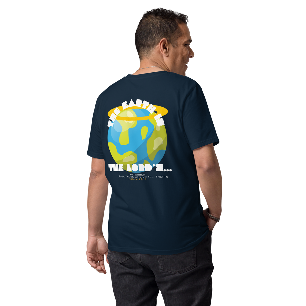 In His Hands - Classic Tee - Navy