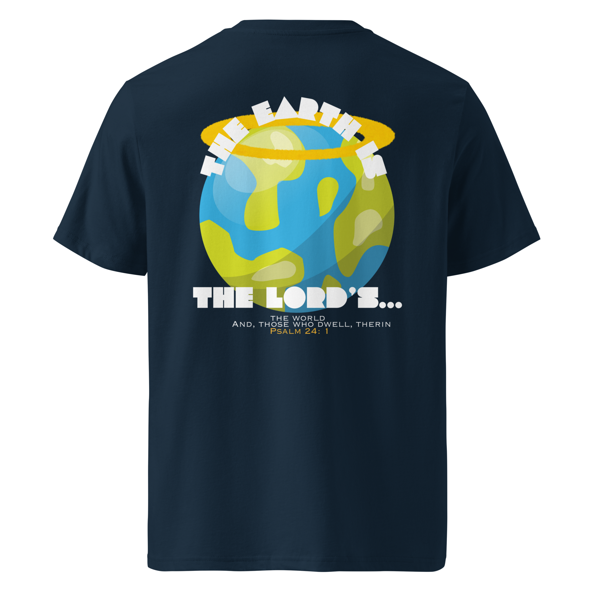 In His Hands - Classic Tee - Navy