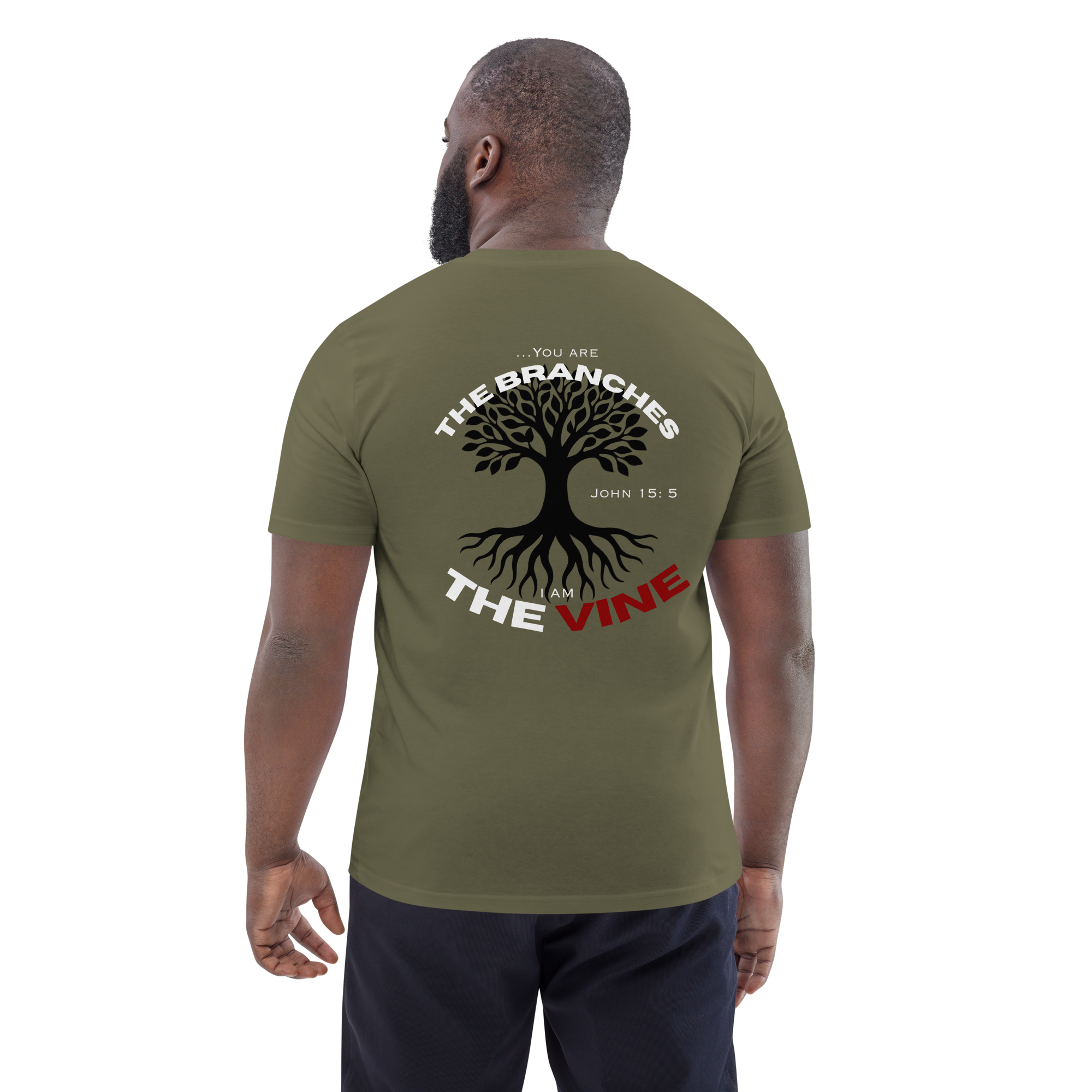 Family Tree - Classic Tee - Army Green