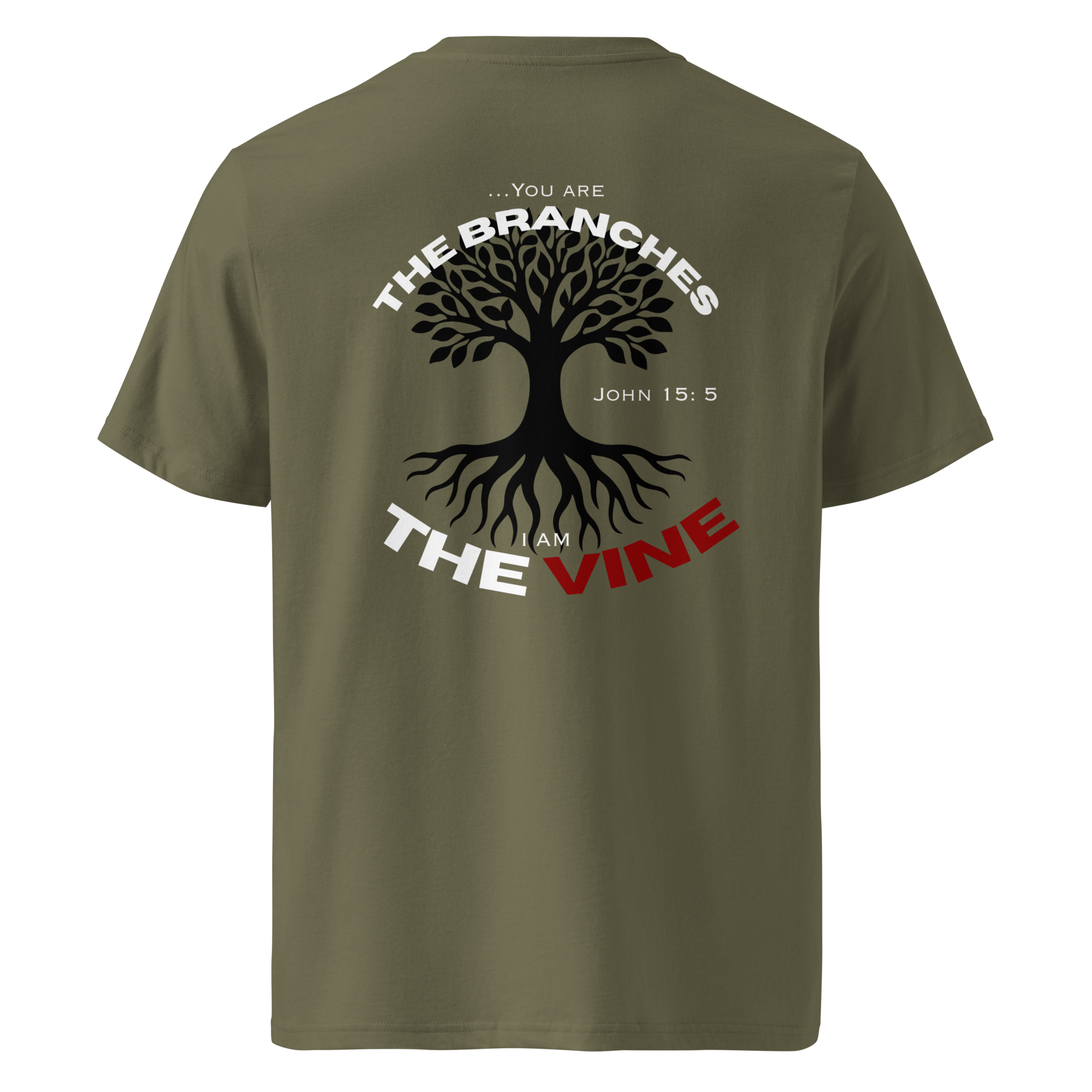 Family Tree - Classic Tee - Army Green