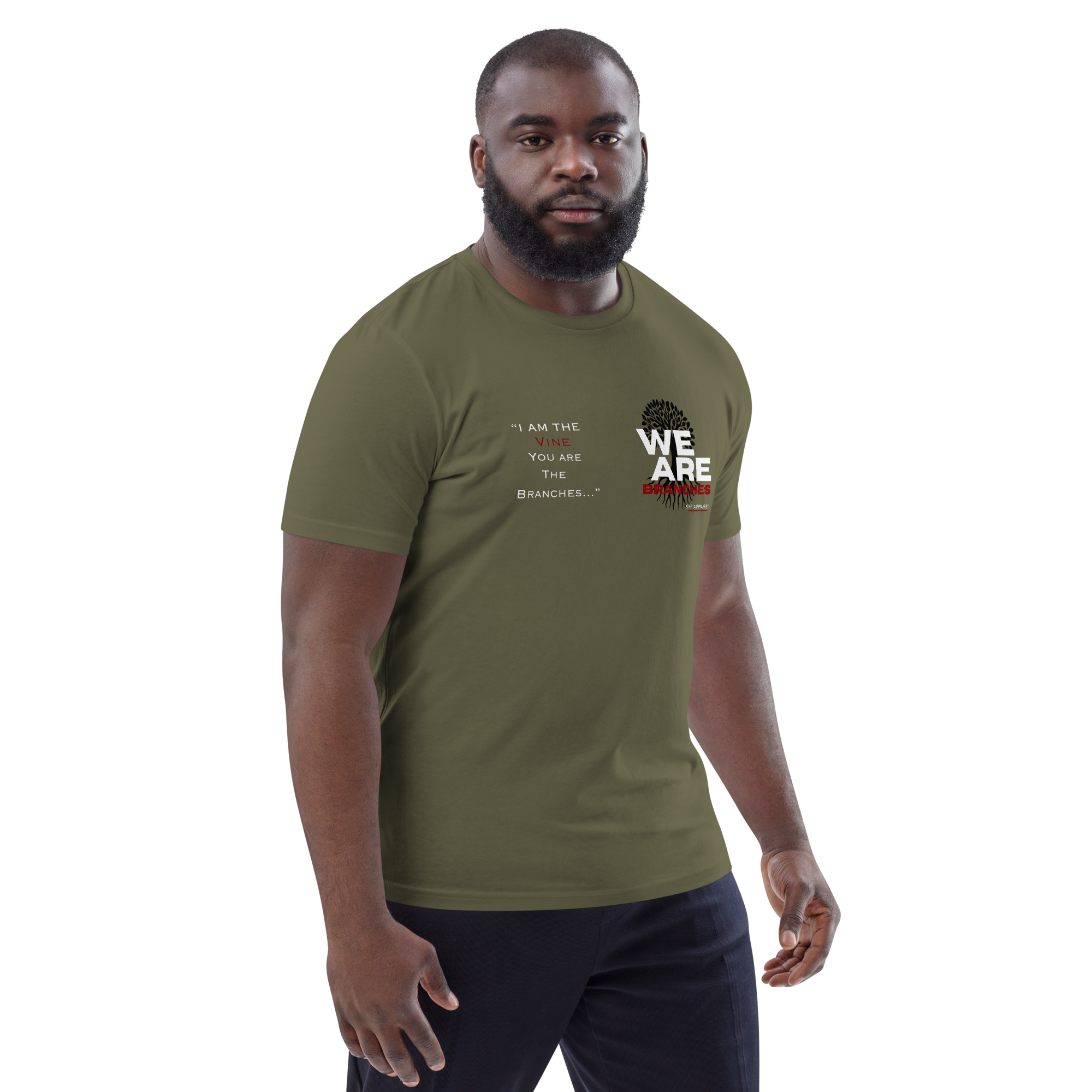 Family Tree - Classic Tee - Army Green