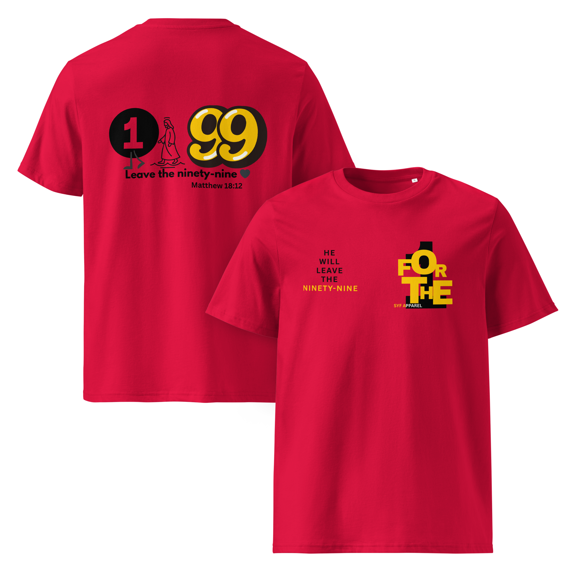 For The 1 - Classic Tee - Red