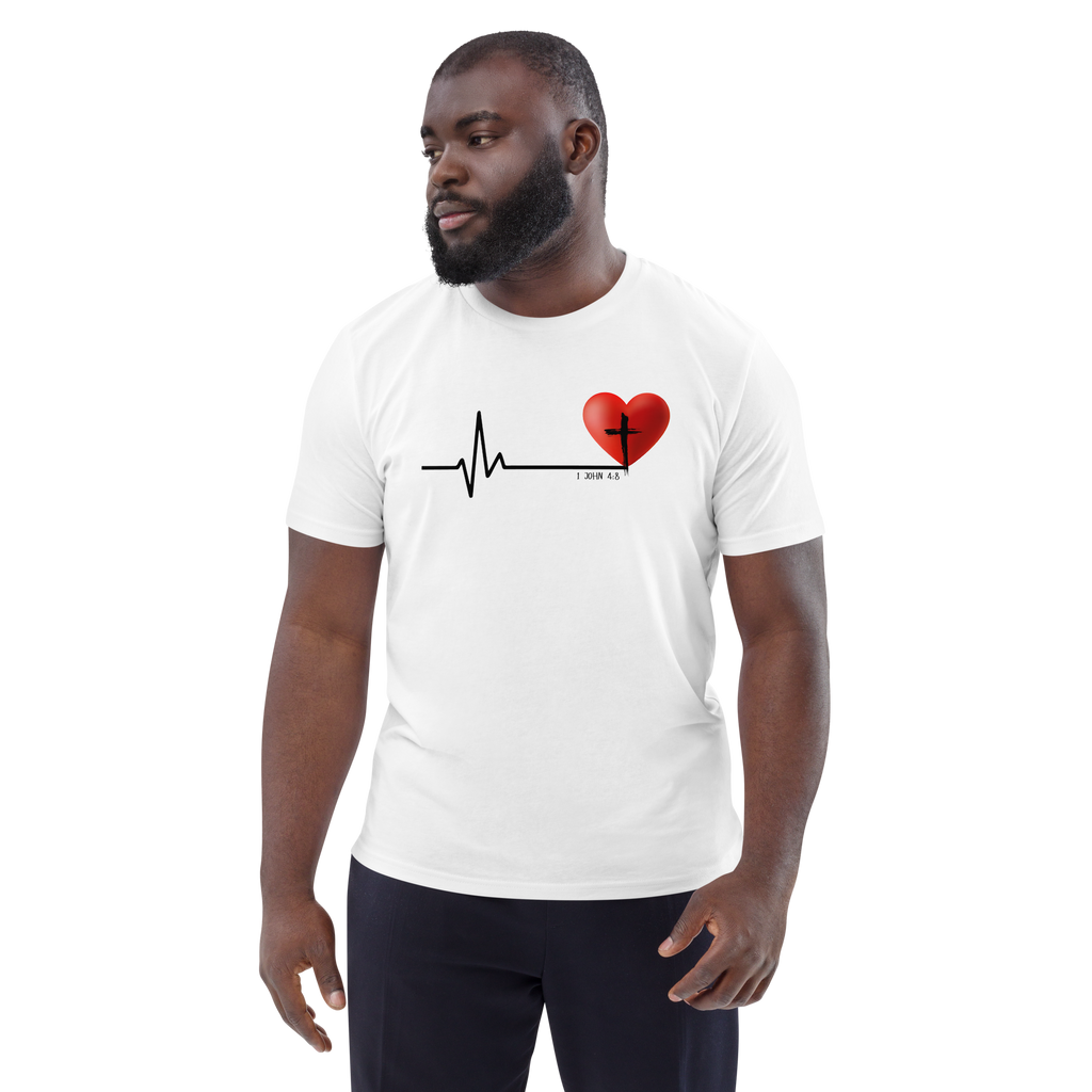 Heartbeat - Classic Tee - White
