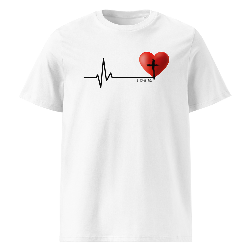 Heartbeat - Classic Tee - White