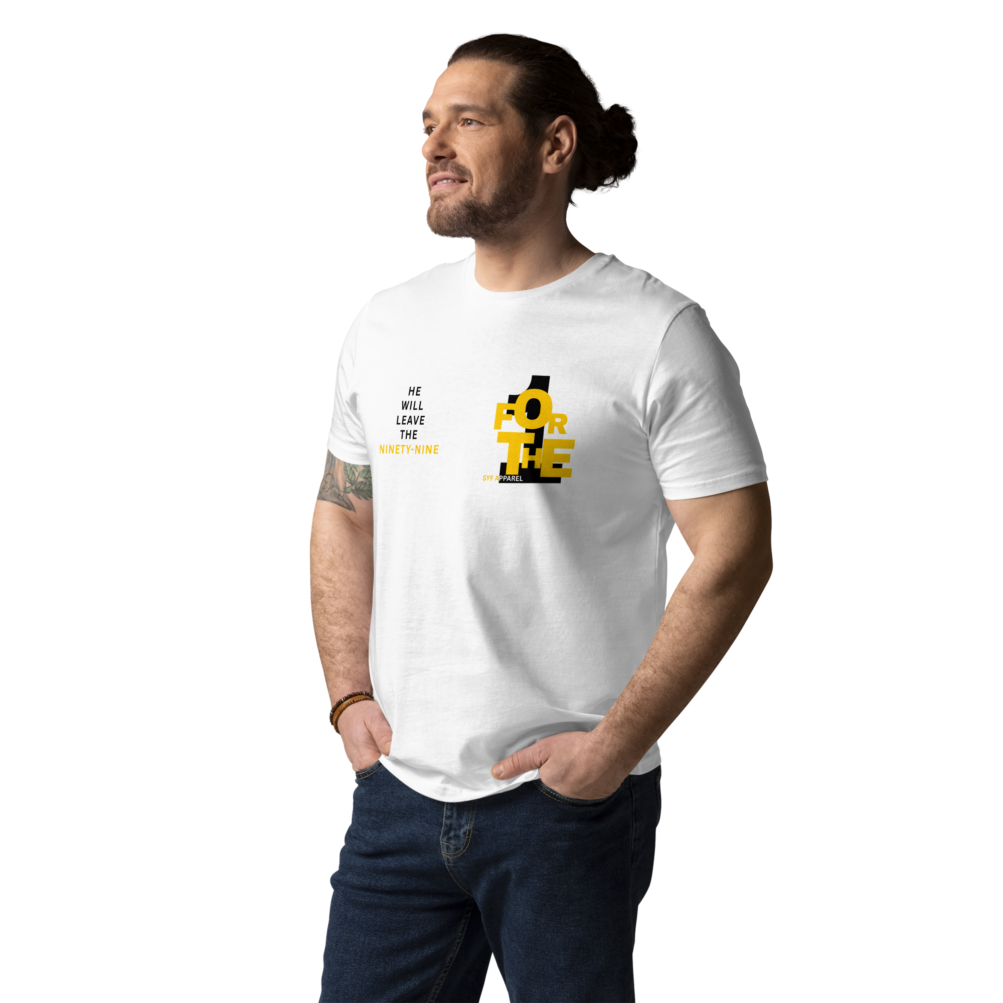 For The 1 - Classic Tee - White