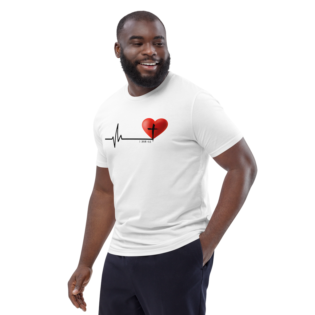 Heartbeat - Classic Tee - White
